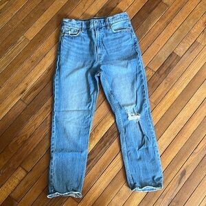 COPY - GAP CHEEKY STRAIGHT SKY HIGH JEANS!